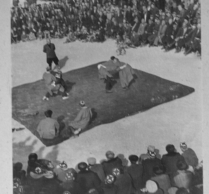 Ringwettkämpfe 1962, Foto Regionalmuseum Khodjand